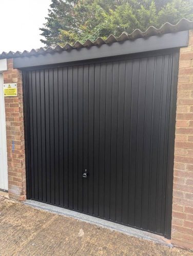 Garador steel up and over door